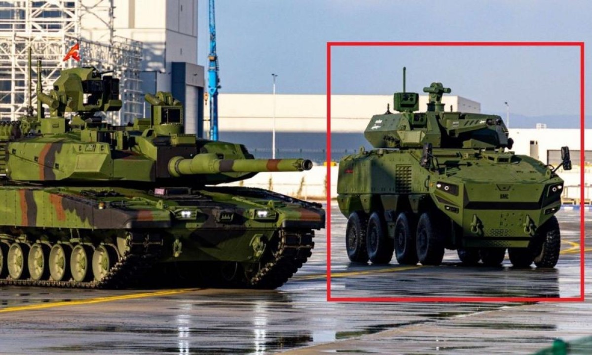 Η Τουρκία ξεκίνησε την παραγωγή του τεθωρακισμένου οχήματος μάχης Altuğ 8×8 παράλληλα με την παραγωγή του κύριου άρματος μάχης